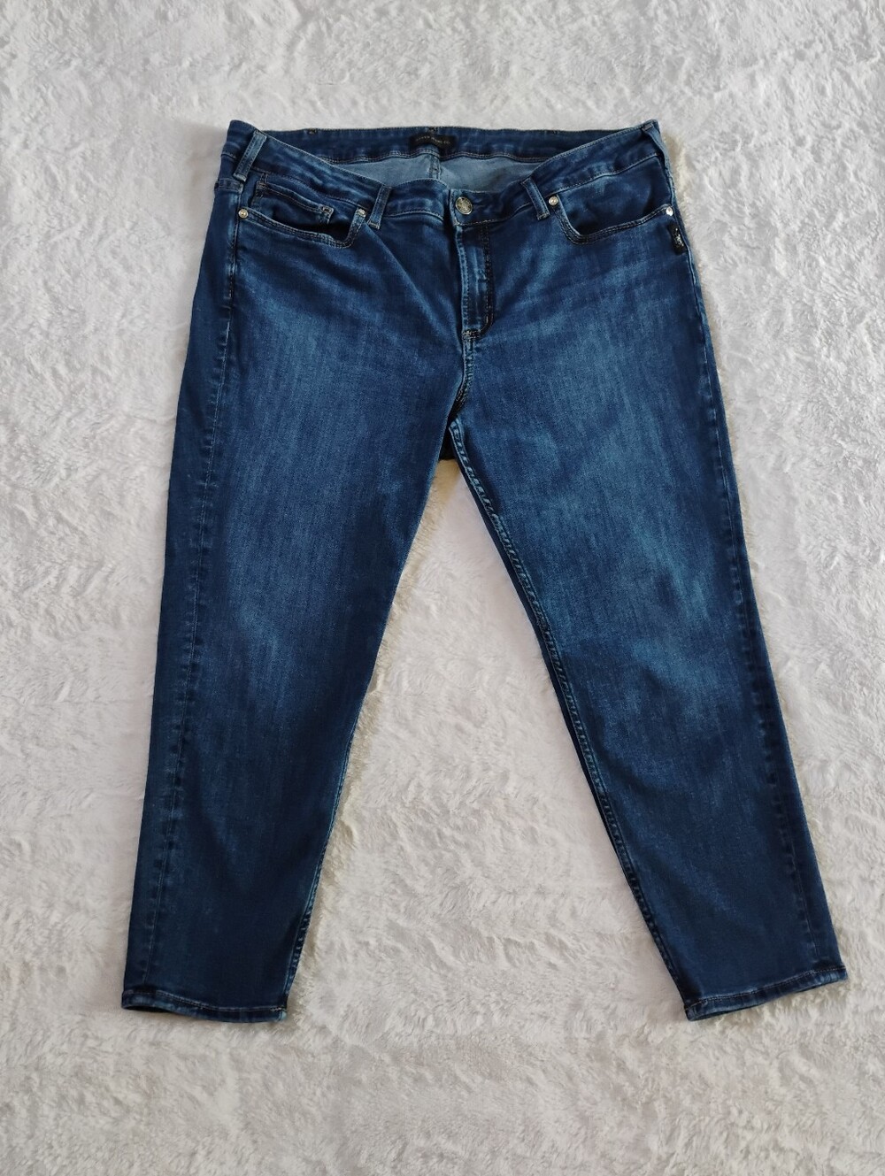 Silver Suki Skinny Crop Jeans